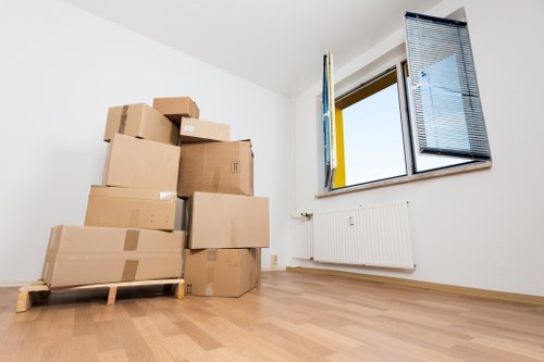 Removal van supporting a local move in Palmers Green