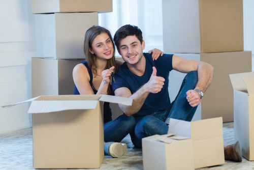 Furniture collection booked for a flat or maisonette