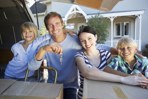 Local packing service arrangement for flats and shops in Palmers Green