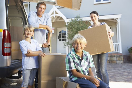 Careful packing and loading for a home move in Palmers Green