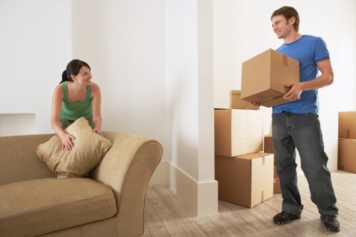 Residential packing support in a Palmers Green property